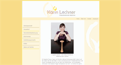 Desktop Screenshot of karinlechner.at